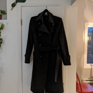 Jacob double breasted wool coat